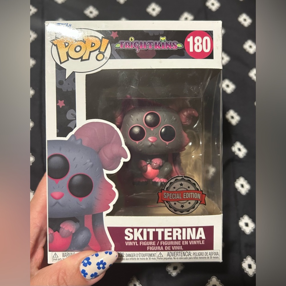 Funko Pop Skitterina Special Edition -Gray and Pink